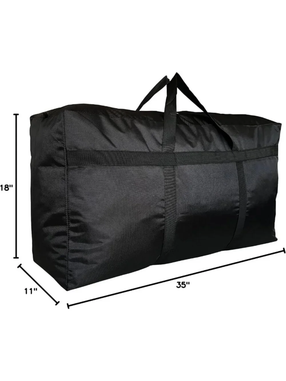 Extra Large Foldable Duffle Bag for Travel & Camping, 130L, Lockable Zipper